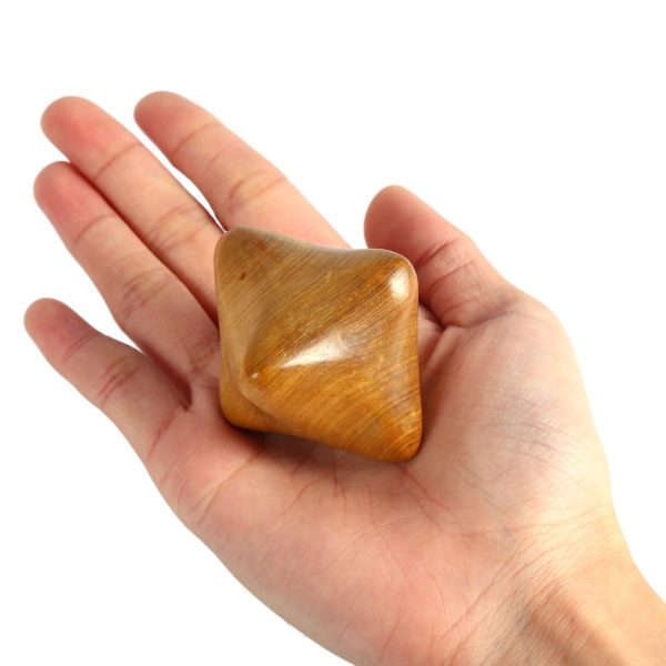 Hexagon wooden guasha 1